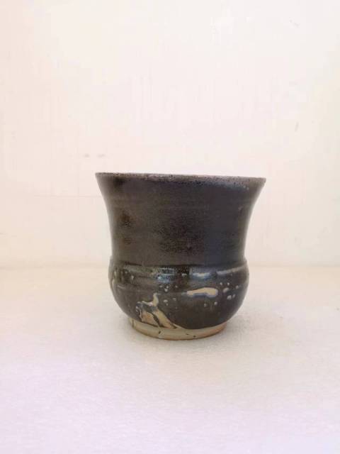 古玩陶瓷民國地方窯渣斗拍賣，當前價格450元