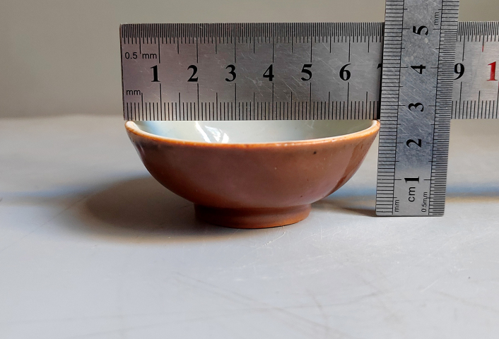 古玩陶瓷紫金釉杯拍賣,當前價格880元