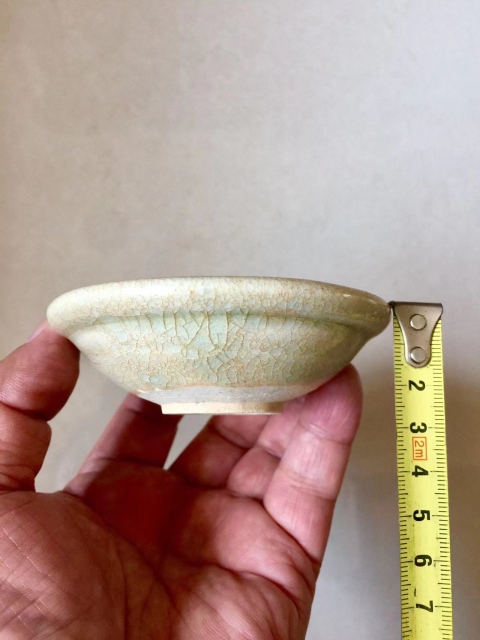 古玩陶瓷影青釉茶盞拍賣，當前價格680元