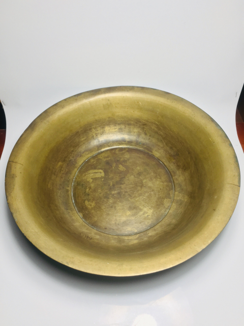 古玩雜項清代大銅盆拍賣，當前價格450元