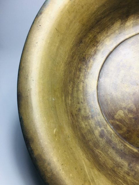 古玩雜項清代大銅盆拍賣，當前價格450元