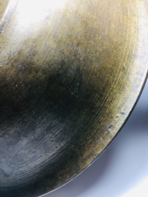 古玩雜項清代大銅盆拍賣，當前價格450元