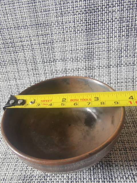 古玩陶瓷磁州窯系褐釉碗拍賣,當(dāng)前價(jià)格2222元