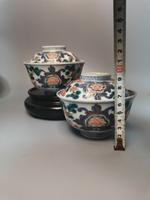 古玩陶瓷【精品茶具】晚清民國(guó)青花加彩蓋碗拍賣(mài),當(dāng)前價(jià)格850元