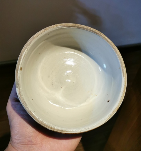 古玩陶瓷【平臺實物保真】清早期黑釉白地水洗拍賣,當前價格999元
