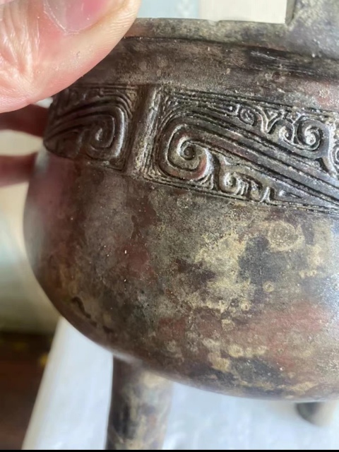 古玩銅器鼎式爐拍賣,當(dāng)前價(jià)格68900元