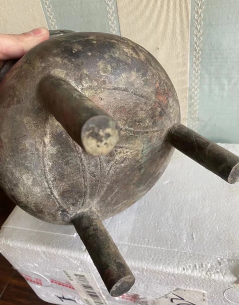 古玩銅器鼎式爐拍賣,當(dāng)前價(jià)格68900元