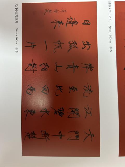 古玩字畫崔景哲大紅袍原作第178頁《書法》拍賣，當(dāng)前價格9800元