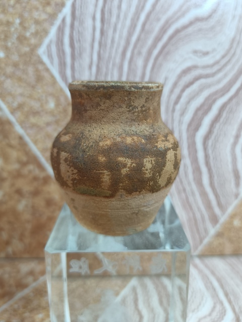 古玩陶瓷宋代吉州窯彩陶水盂拍賣,當(dāng)前價(jià)格1680元