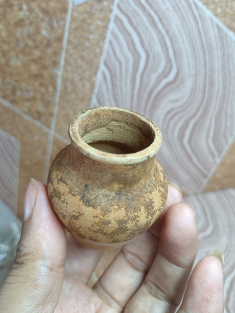 古玩陶瓷宋代吉州窯彩陶水盂拍賣,當(dāng)前價(jià)格1680元