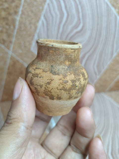 古玩陶瓷宋代吉州窯彩陶水盂拍賣,當(dāng)前價(jià)格1680元