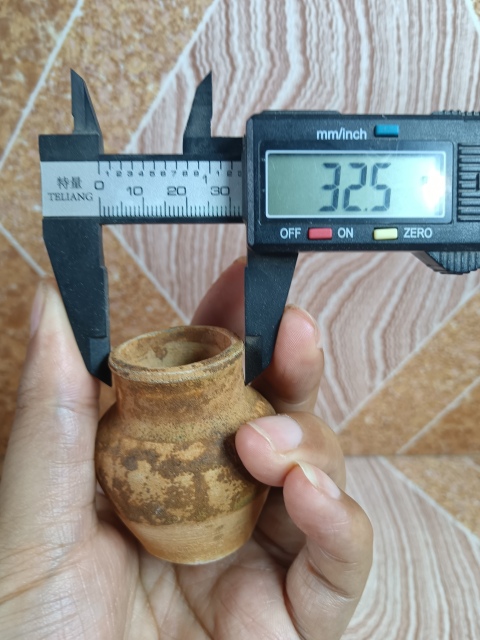 古玩陶瓷宋代吉州窯彩陶水盂拍賣,當(dāng)前價(jià)格1680元