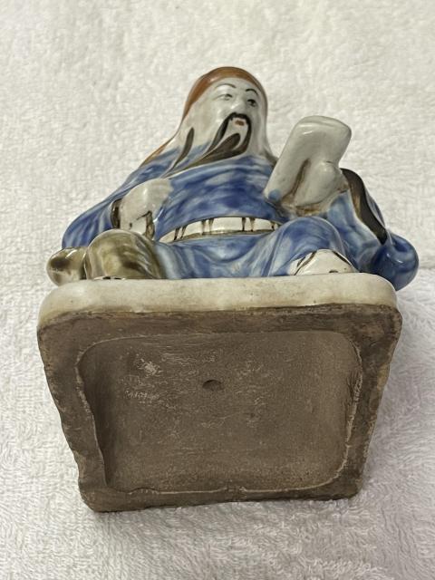 古玩陶瓷粉彩人物塑像拍賣,當前價格600元