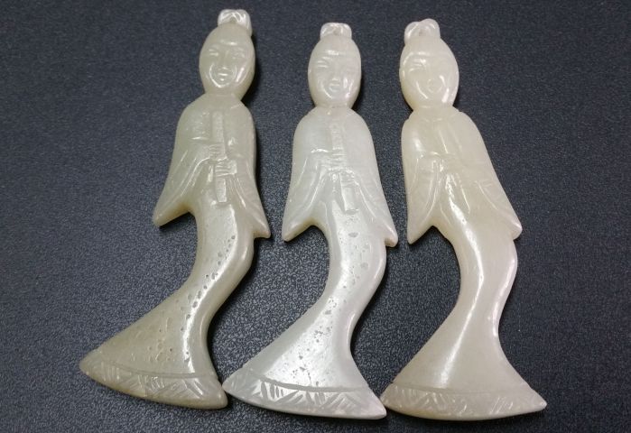 古玩玉器和田玉雕“玉舞人”拍賣，當(dāng)前價(jià)格900元