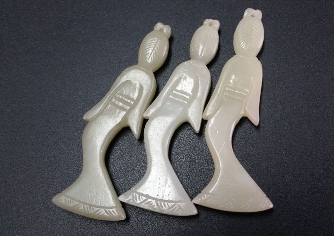 古玩玉器和田玉雕“玉舞人”拍賣，當(dāng)前價(jià)格900元