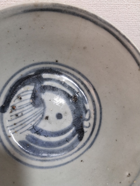古玩陶瓷青花花卉紋碗拍賣，當(dāng)前價(jià)格1500元