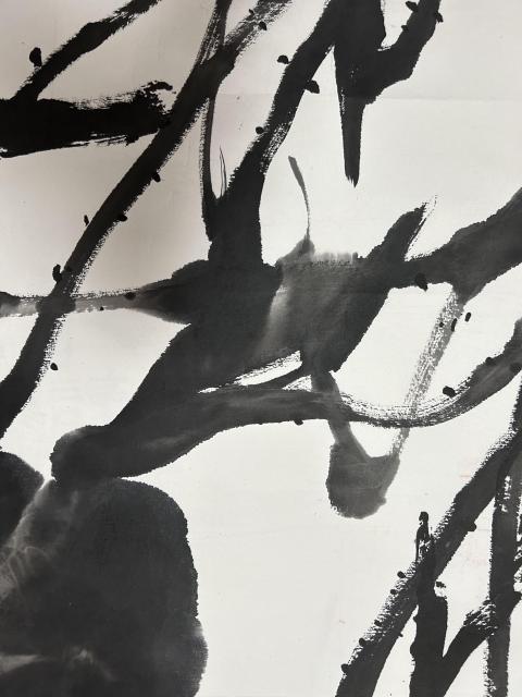 古玩字畫胡文英老師字妙賢 寫意《荷花圖》拍賣，當前價格788元