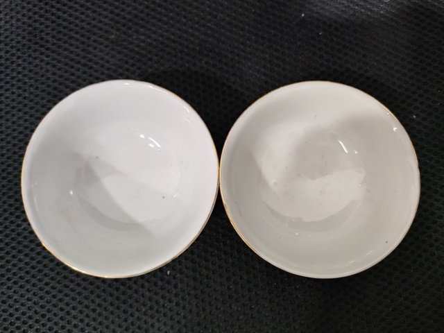 古玩陶瓷民國粉彩和合二仙人物茶園拍賣,當前價格1500元