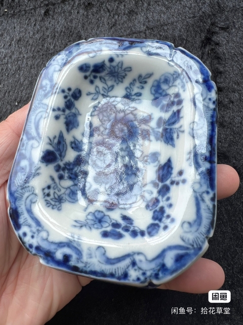 古玩陶瓷晚清青花指舔拍賣,當前價格2850元