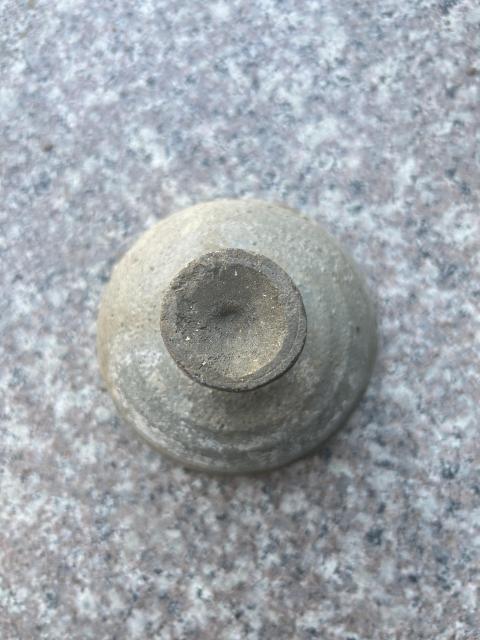 古玩陶瓷明代 龍泉窯 青釉高足杯拍賣,當前價格188元