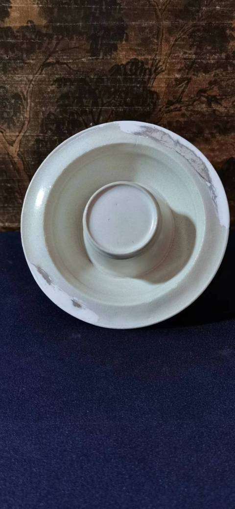 古玩陶瓷青白釉茶器盞和托拍賣,當前價格8000元
