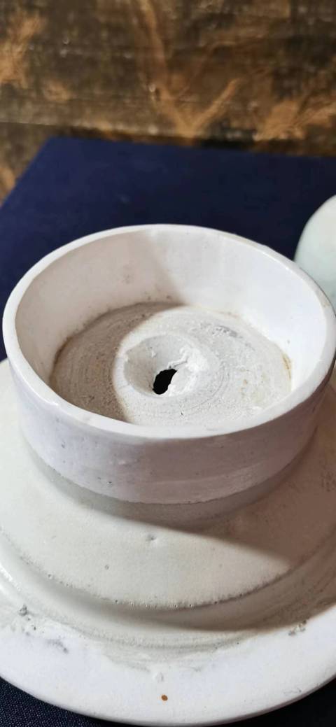 古玩陶瓷青白釉茶器盞和托拍賣,當前價格8000元