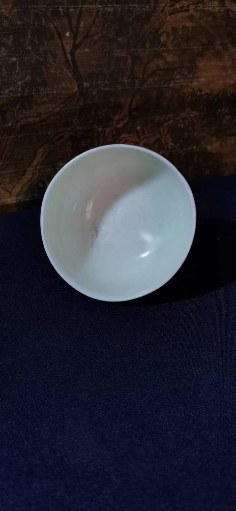 古玩陶瓷青白釉茶器盞和托拍賣,當前價格8000元