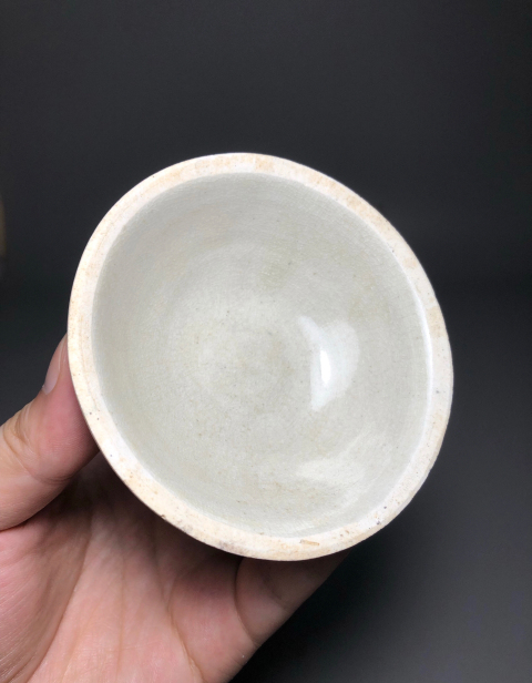 古玩陶瓷精美影青釉芒口茶盞拍賣，當(dāng)前價(jià)格4888元