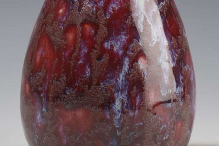 古玩陶瓷清中晚·窯變釉膽瓶拍賣(mài)，當(dāng)前價(jià)格15000元