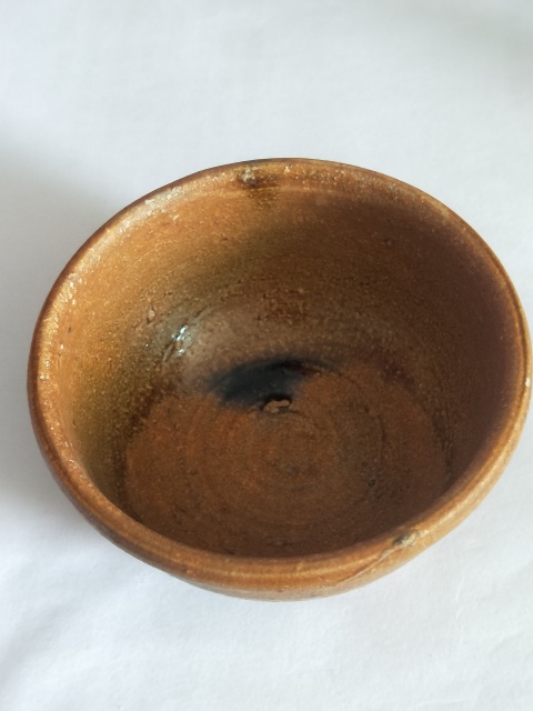 古玩陶瓷明末清初.醬釉唇口杯拍賣，當(dāng)前價(jià)格398元