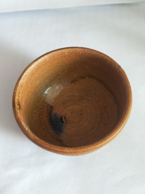 古玩陶瓷明末清初.醬釉唇口杯拍賣，當(dāng)前價(jià)格398元