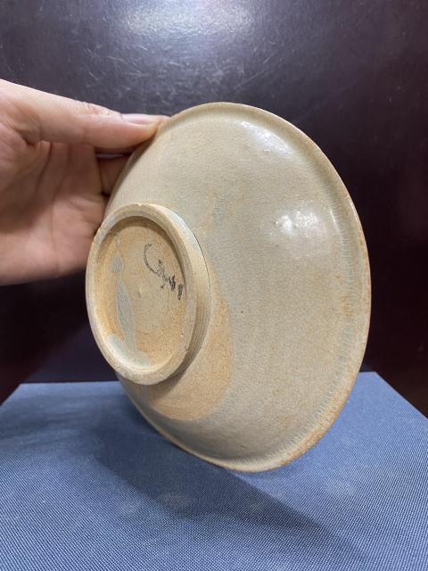 古玩陶瓷五代，十字紋盤拍賣，當前價格2260元