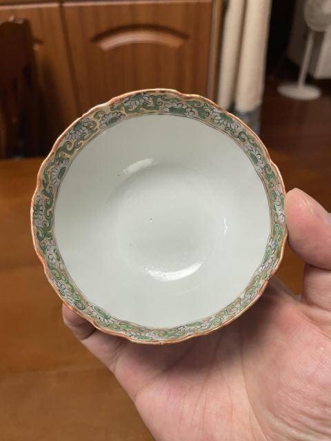 古玩陶瓷清·咸豐廣彩人物圖把杯拍賣，當前價格580元