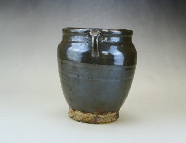古玩陶瓷明代.茶葉末釉雙系罐（1368年-1644年）拍賣，當前價格260元