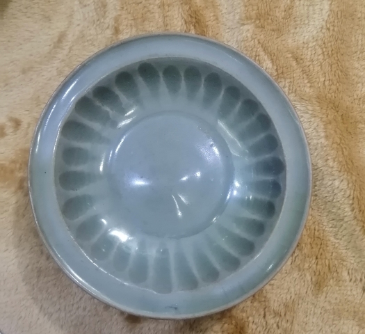 古玩陶瓷南宋龍泉窯乾坤洗拍賣,當(dāng)前價(jià)格6000元