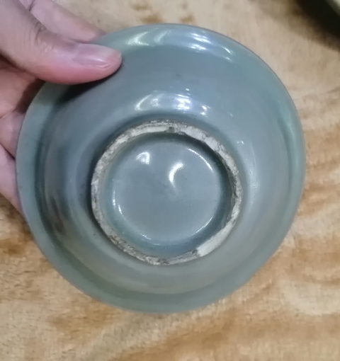 古玩陶瓷南宋龍泉窯乾坤洗拍賣,當(dāng)前價(jià)格6000元