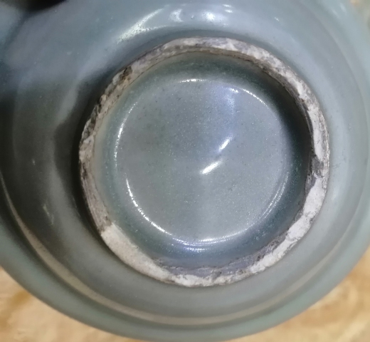 古玩陶瓷南宋龍泉窯乾坤洗拍賣,當(dāng)前價(jià)格6000元