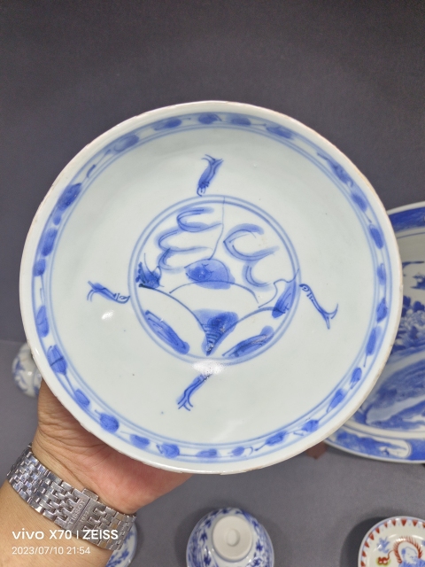 古玩陶瓷明晚期青花碗拍賣，當前價格3200元