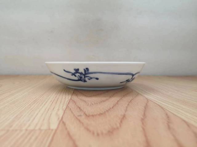 古玩陶瓷花鳥紋青花盤拍賣，當前價格168元