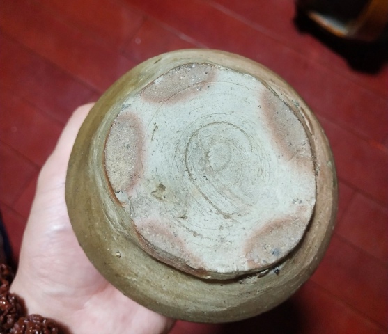 古玩陶瓷越窯青瓷雙系罐拍賣，當前價格1500元