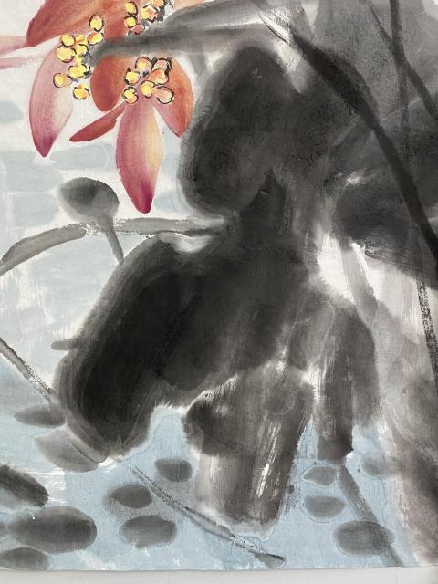 古玩字畫有合影真跡湖南省美術(shù)家協(xié)會(huì)會(huì)員,湖南省花鳥畫家協(xié)會(huì)會(huì)員收藏結(jié)緣佳作拍賣,當(dāng)前價(jià)格599元
