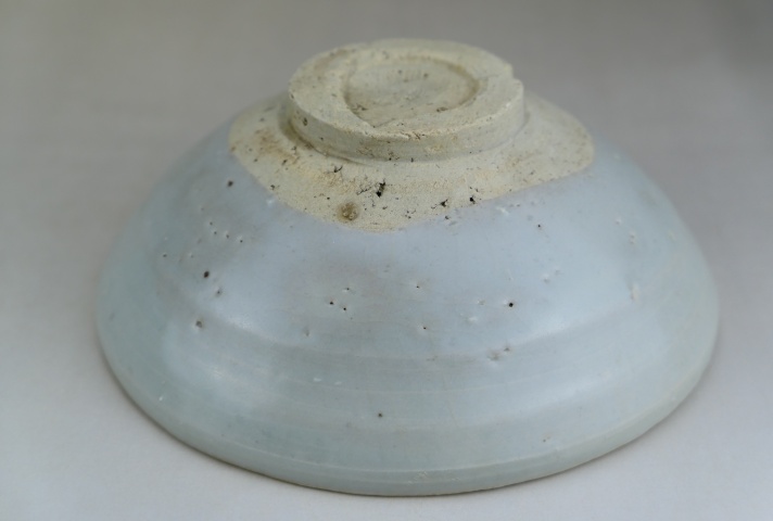 古玩陶瓷元代?卵白釉大碗拍賣，當前價格1450元