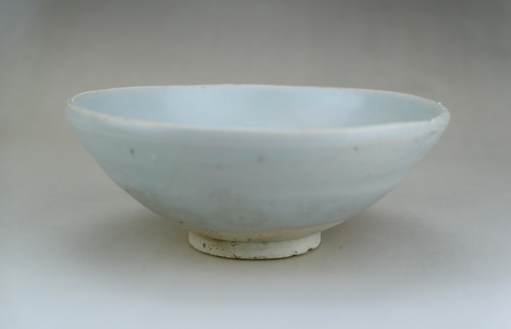 古玩陶瓷元代?卵白釉大碗拍賣，當前價格1450元