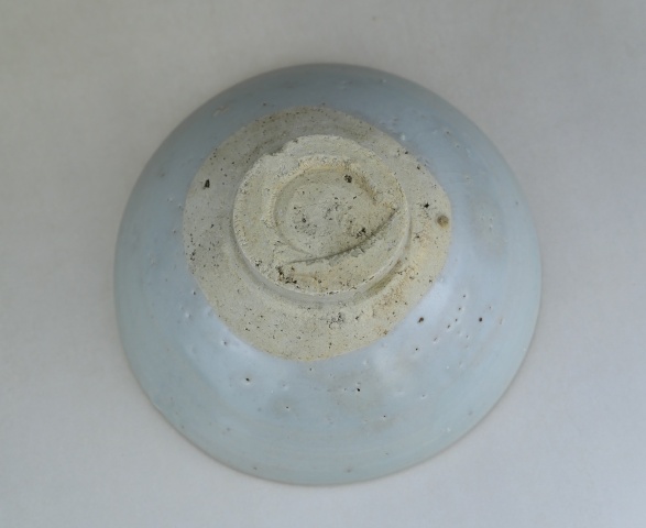古玩陶瓷元代?卵白釉大碗拍賣，當前價格1450元