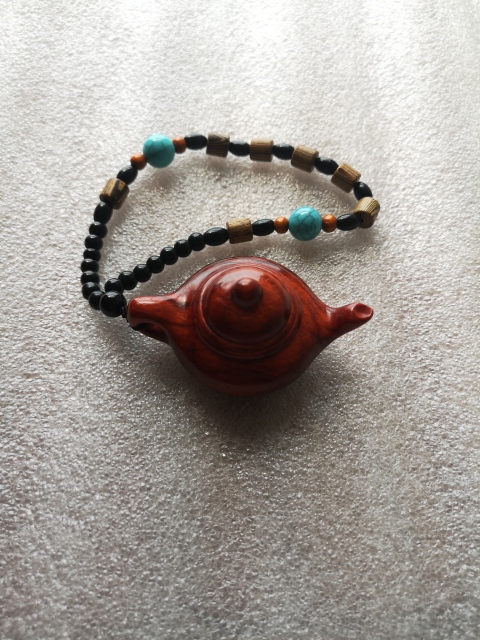 古玩雜項木雕小壺拍賣,當前價格220元