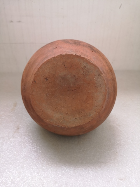古玩陶瓷明代紅陶提籃拍賣，當前價格580元