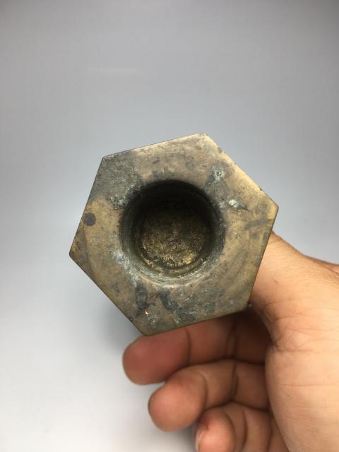 古玩雜項銅燭臺拍賣,當前價格299元