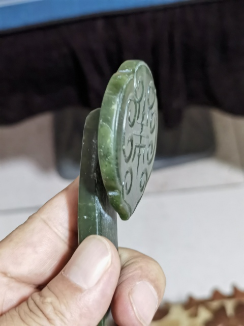 古玩玉器玉如意拍賣，當前價格1800元