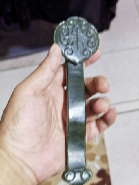 古玩玉器玉如意拍賣，當前價格1800元