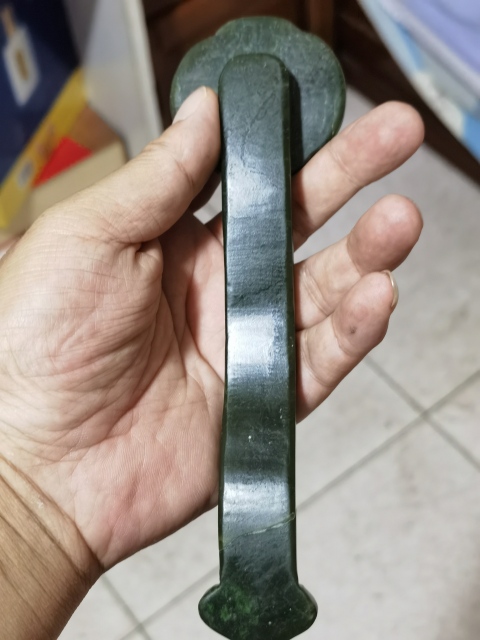 古玩玉器玉如意拍賣，當前價格1800元